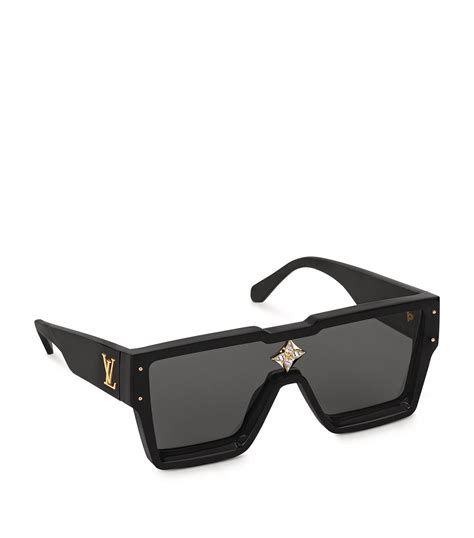 lv black cyclone sunglasses|louis vuitton cyclone sunglasses clear.